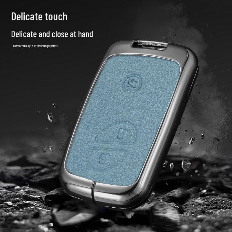 Exquisite Metal Key Shell with Buckle for 2015 BYD Tang DM