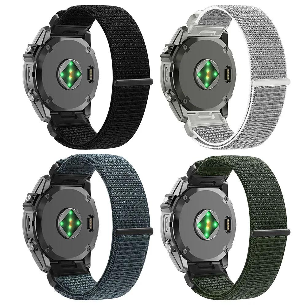 22/26mm Rychloupínací nylonový řemínek pro Garmin Fenix 8 pro Enduro 3 Tactix 8 Náramek pro Garmin Instinct 2/2X 3 Řemínek Příslušenství