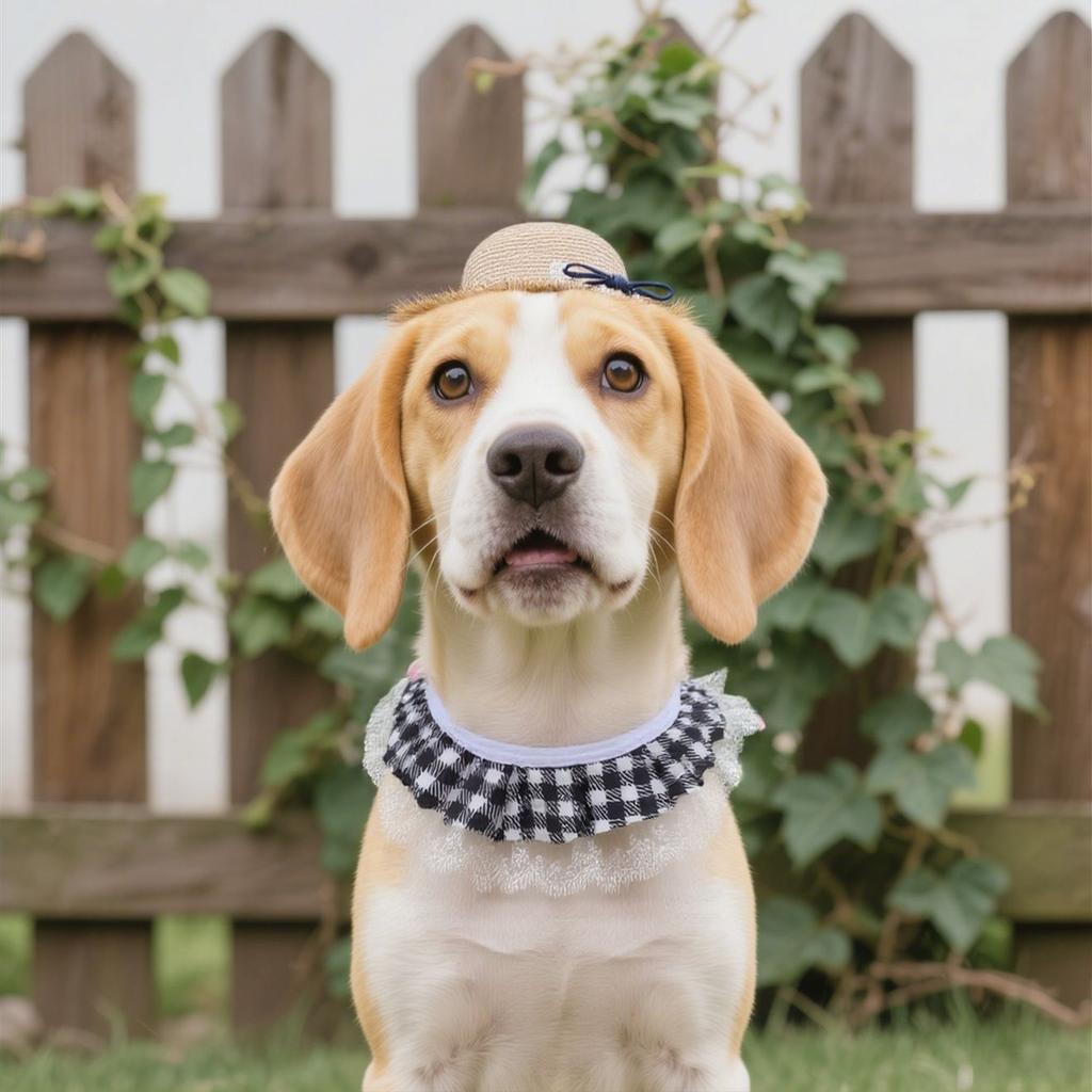 Veranda Haustier Hunde Gartenornamente Bekleidungsset