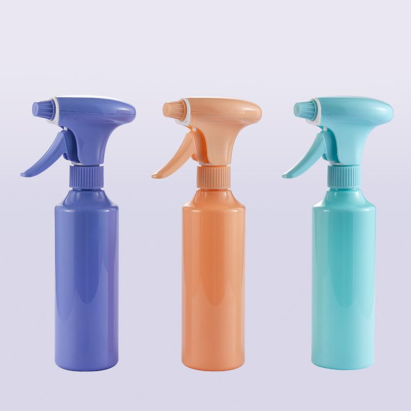 Refillable Continuous Spray Plastic Bottle Car Cleaner Wash Kitchen Barbers Water Spray Bottle 350ML
