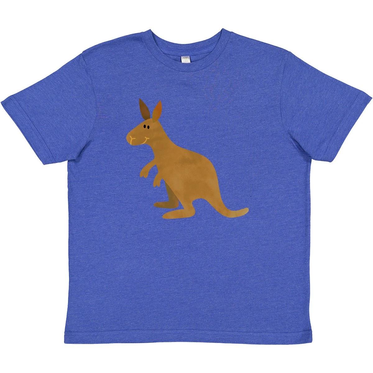 Inktastic Kangaroo Cute Youth kids boys T-Shirt Animal Australia Australian Animals Zoo 160
