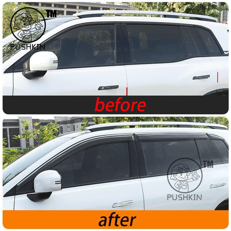Car Side Window Deflector Window Visor Vent For GAC AION V 2025 2026 Wind Shields Sun Rain Guards Awnings Shelters