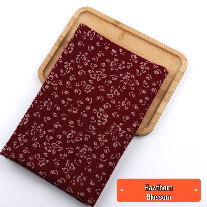 Retro-Style Cotton & Linen Ethnic Print Fabric for Tablecloths, Curtains, Bohemian Clothing - Yunnan Lijiang Design