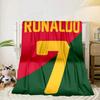 Ronaldo's Number Seven Portable Blanket/Soft Blanket Bedding Blanket Suitable for Travel Camping Living Rooms Offices Sofas Fan Gifts