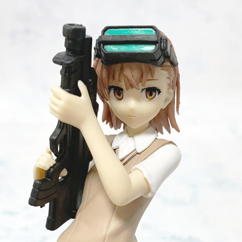Anime A Certain Magical Index Misaka Mikoto Railgun Girl PVC Action Figures Doll Model Toy Gift