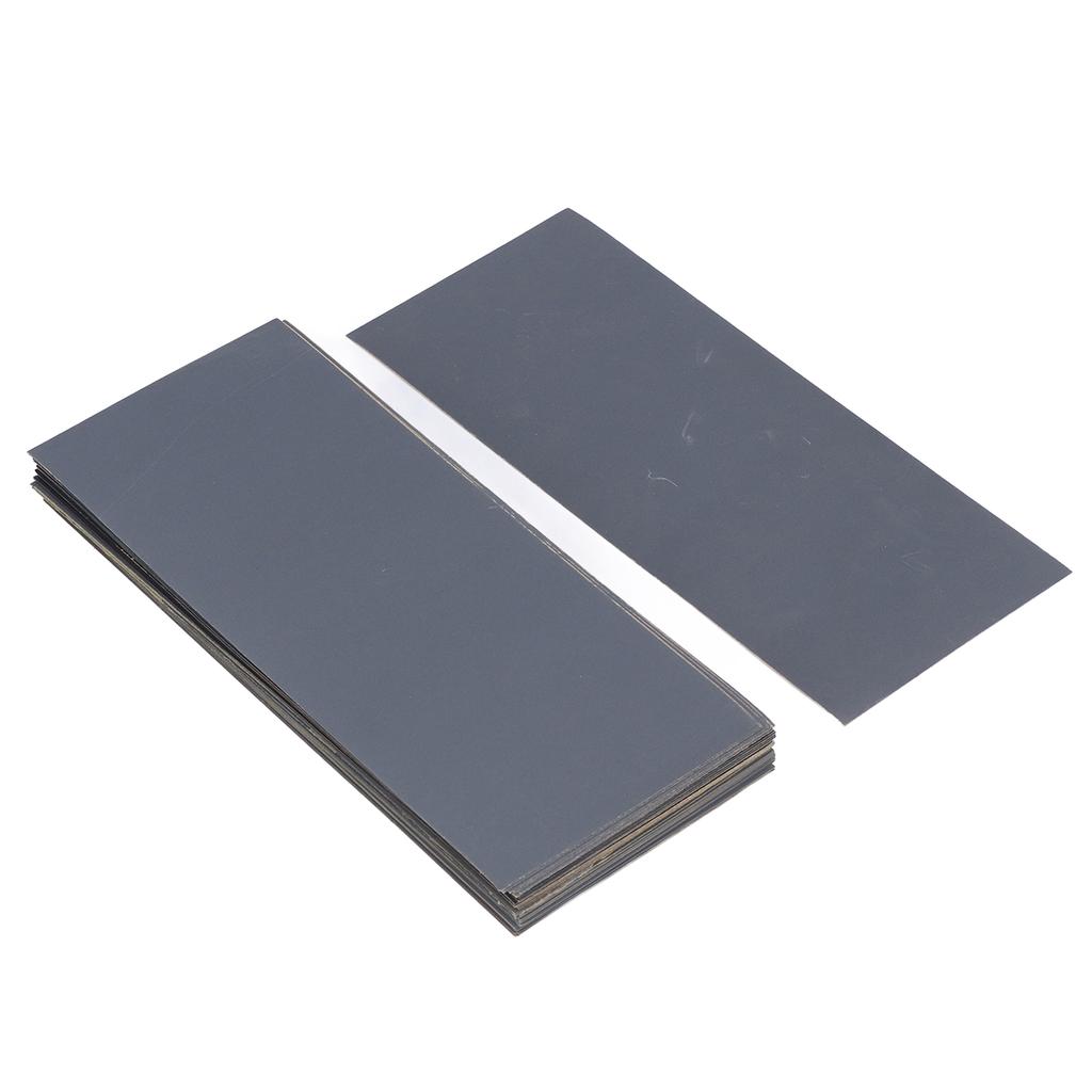 90 Stück Nass Trocken Schleifpapier Siliziumkarbid 400 bis 3000 Körnung Wasserschleifpapier Set zum Polieren Schleifen