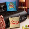 L-lays Anime Logo Pillow Gift Home Office Decoration Bedroom Sofa Car Cushion Cover Case 45x45
