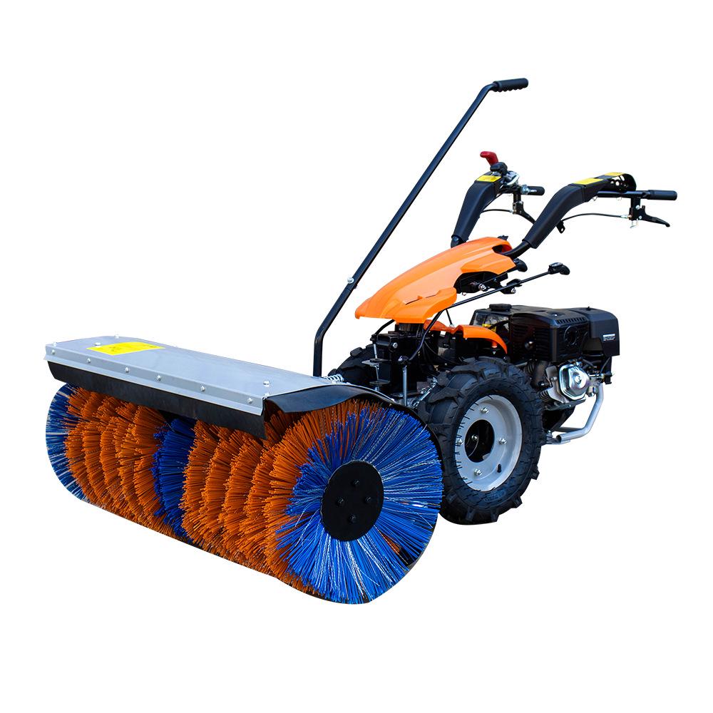 Hand-Push Multifunctional Snow Pusher - High-Power Snow Blower for Streets and Municipal Use