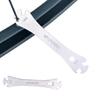 Stainless Steel Spoke Wrench Bike Tool Spoke Adjustment Wrench Disassembly Tool for 14/15G Spoke Cap