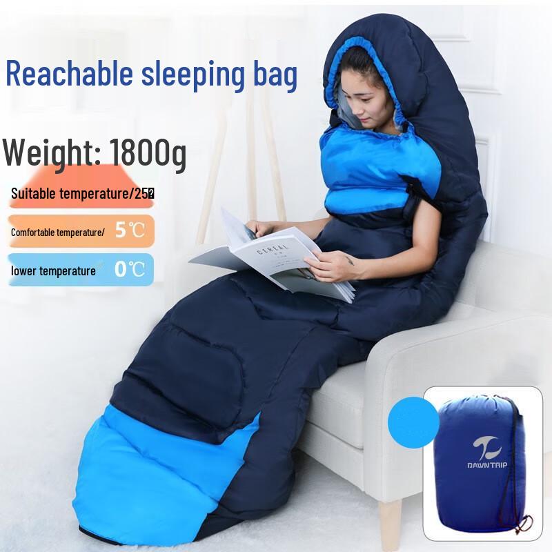 OLOMM Connectable Envelope Sleeping Bag with Hand Openings