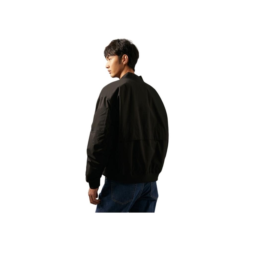 Calvin Klein Vintage Reversible Outdoor Baseball Collar Pilot Jacket Men Jacket Space-Black J326656