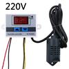 Efficient Digital Humidity Controller with Hygrometer Functionality for Adjustable Humidity Levels Multiple Voltage Options