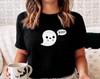 Glow In The Dark Ghost T-Shirt – Halloween Cotton Tee
