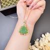 Gold Plated Buddha Pendant Necklace Women Minimalist Elegant Ethnic Style Charm Jewelry