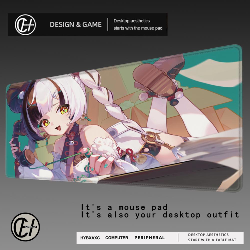 HYBXAXC New Role Pretty Zenless Zone Zero Dialyn Mouse Pad Kawaii Anime Girl ZZZ Mousepad PC Non-slip Keyboard Pad Cute Desk Mat
