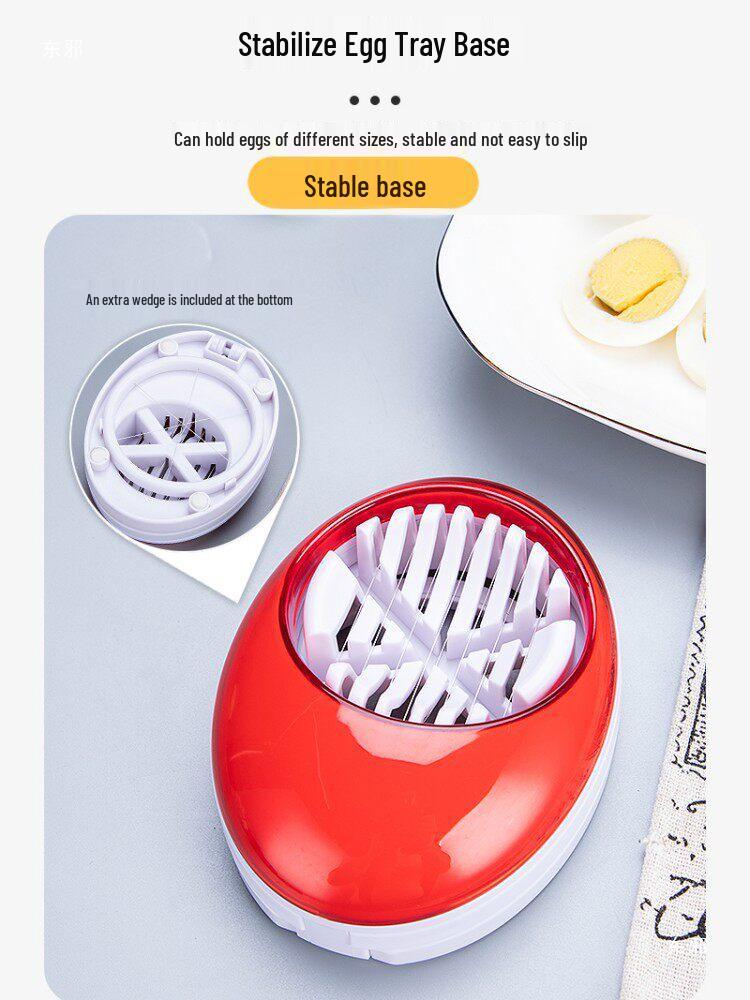 304 Stainless Steel Multi-functional Egg Slicer for Salted Duck and Century Eggs