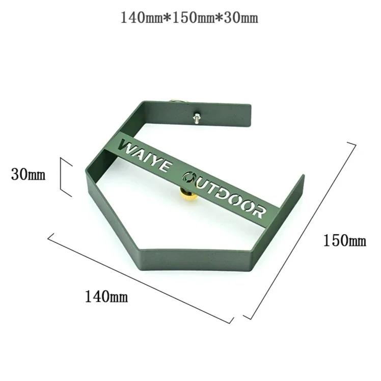 

New Portable Hanging Mosquito Coil Holder for Outdoor Camping Hiking Travel Durable Repellent Tray Essential Gear Camping Tools зелёный