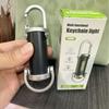Portable Rechargeable Bright Keychain Flashlight,Key Chain Flashlight Rechargeable, Waterproof for Hiking,Night and Outdoor Work