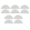5 Pairs Shoe Soles Repair Replacement Shock-absorbing Slip Resistant Cut Freely Easy to Use Rubber Shoe Out Soles