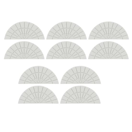 5 Pairs Shoe Soles Repair Replacement Shock-absorbing Slip Resistant Cut Freely Easy to Use Rubber Shoe Out Soles