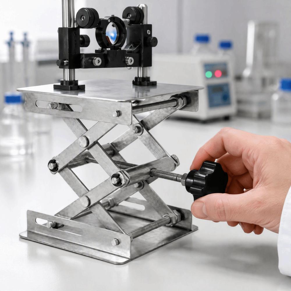 Stainless Steel Lab Jack Scissor Lift Design Lab Lift Stand Scissor Stand Platform Biology Study