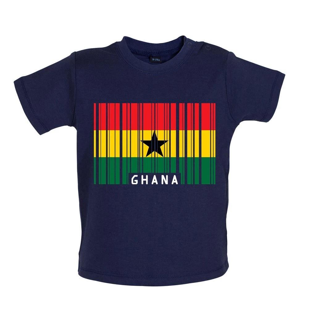 Ghana Flag - Baby Kids Boys Girls Unisex T-Shirt / Babygrow - Accra Ghanaian Republic World Flags 120