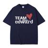 Jacob Wears Team Edward Same Style T Shirt Twilight Fans Clothing Vintage T Shirts Men Women Cotton Oversized T-shirts