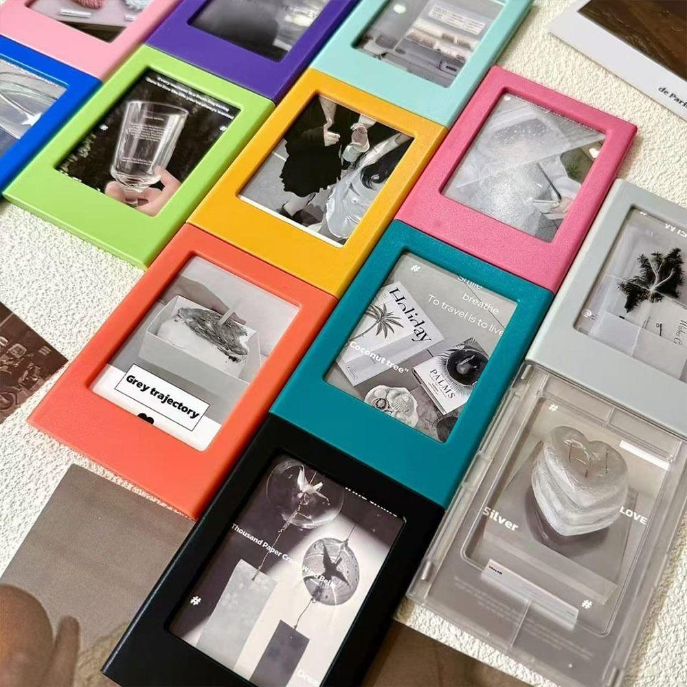 Magnetic Instant Camera Photo Frame 3 inches Picture Display Holder  for Home Decoration