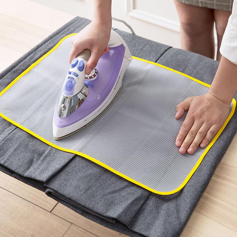 2Pcs Anti-Scalding Insulation Pad Board For Clothes Protection Heat Resistant Ironing Protective Pad Mesh Fabric