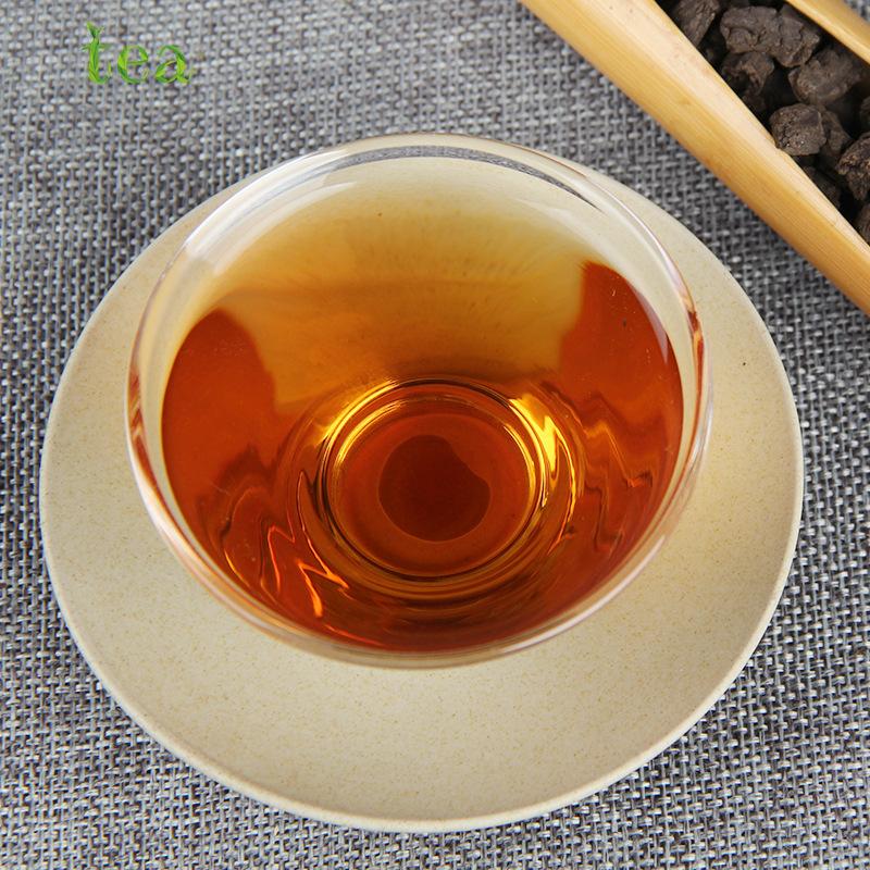 Yunnan Aged Puer Tea, Menghai, Jelly Aroma Tea, Fossil (Broken Silver), Jelly Aroma Old Tea, Ripe Tea, 500g