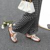 Retro leather mesh breathable women's new outer wear advanced sense casual versatile non-slip hollow single shoes women