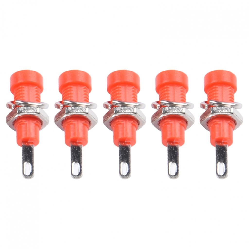 10PCS,2MM Banana Socket Binding Post Banana-Plug Electrical Connector Terminal
