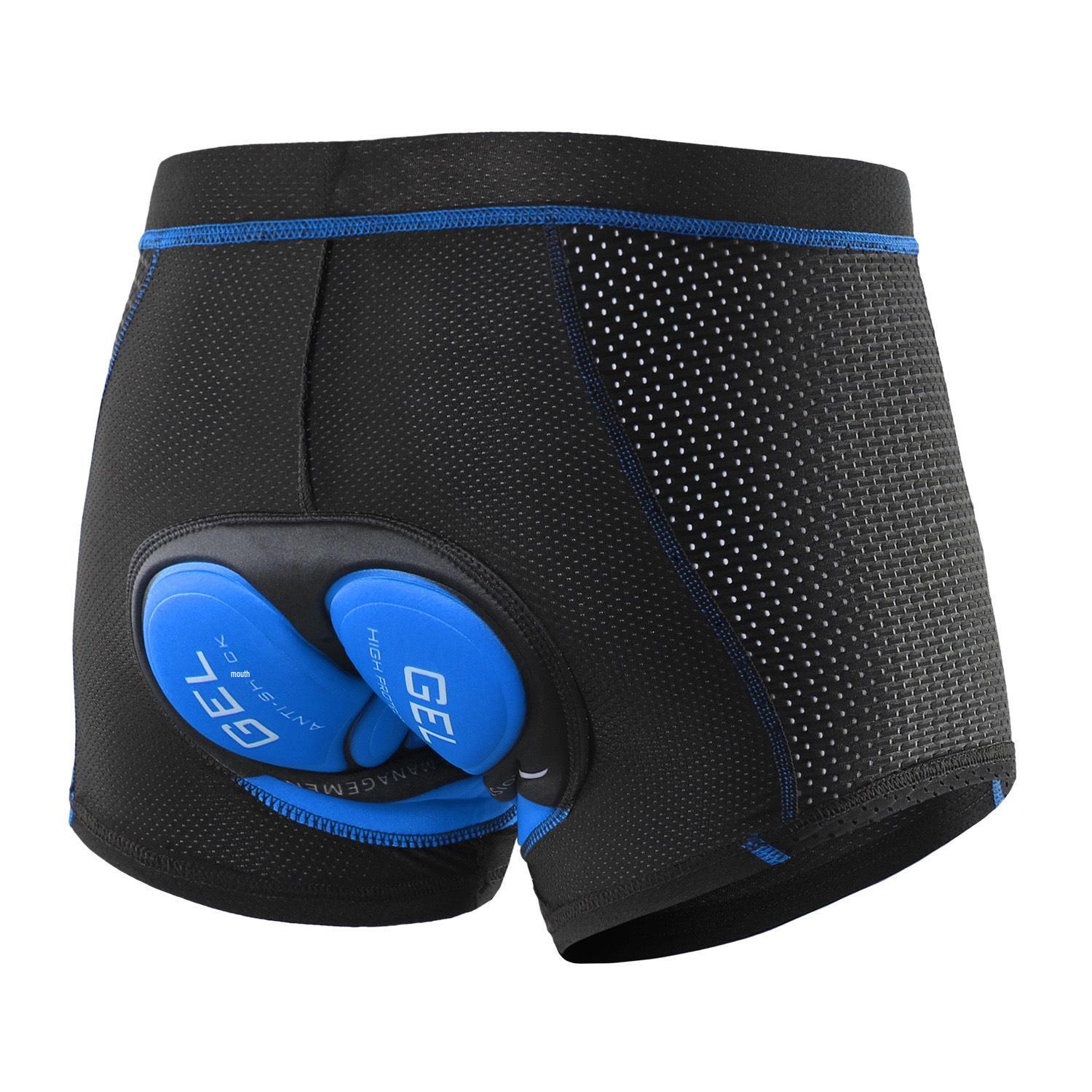 

Чоловіча велосипедна білизна Isuo, шорти з товстою силіконовою подушкою, швидковисихаючі, для шосейного велоспорту Asian L (EU M)