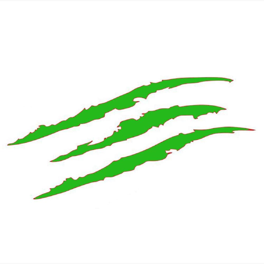 Foot Decal Reflective Sticker, Monster Claw Scratch, Decal, Decal, Vinyl Sticker, Halloween Waterproof Headlight, All Model Decal, G