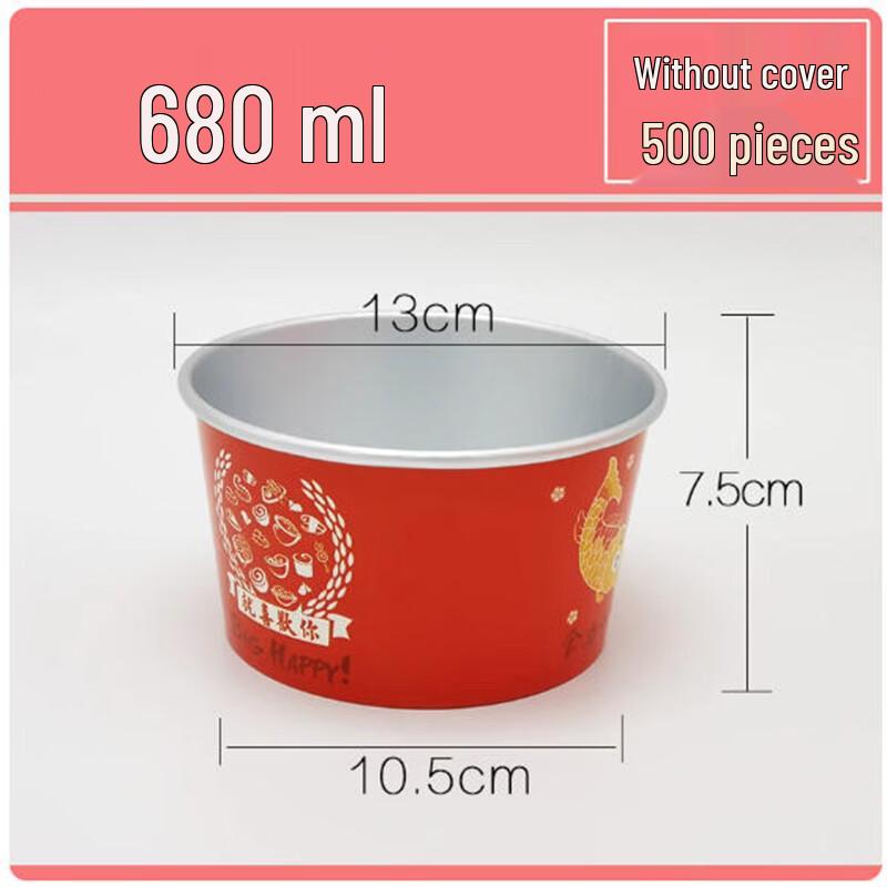 Disposable Round Aluminum Foil Food Containers