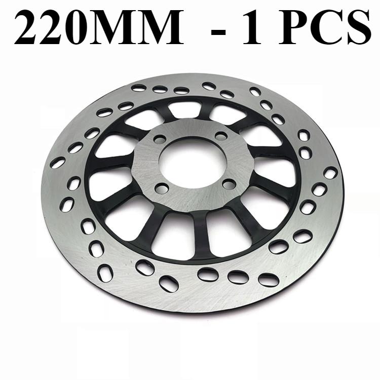 Motorcycle Lower Pump Brake Caliper 220MM Brake Disc For SUZUKI HAOJUE HJ125K-2 HJ125K-2A HJ125K-3A GS125 GN125 Parts 220MM