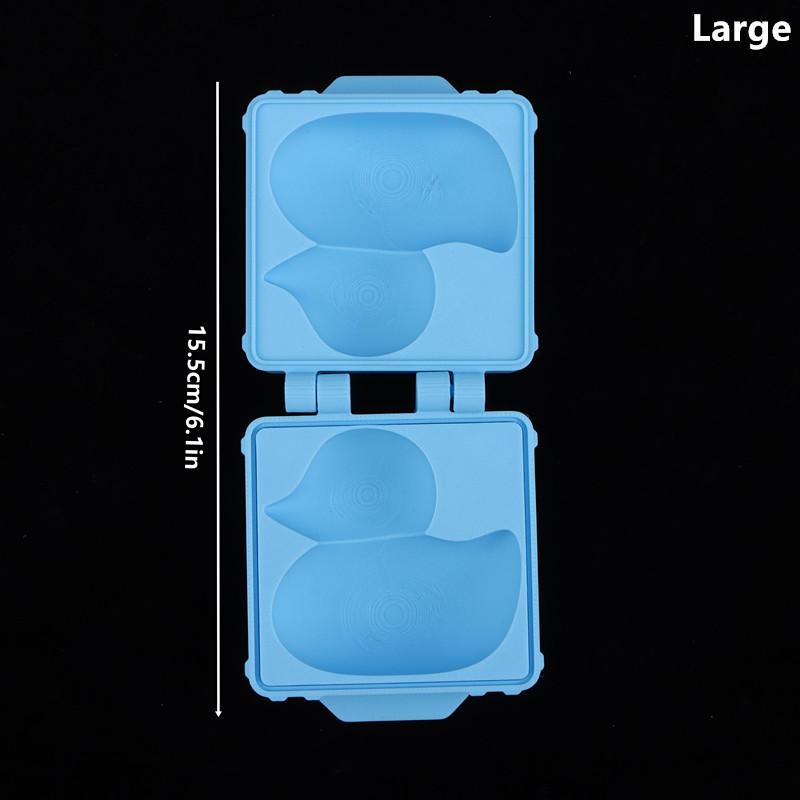 New Cartoon Cute Duck Shaped Rice Mold Maker Clip Children Outdoor Plastic Duck Rice Mold DIY Maker Sushi Mold Kitchen Gadget