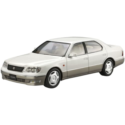 Aoshima Bunka Kyozai 1/24 Scale The Model Car Series No. 21 Toyota UCF21 Celsior C Specification 1998 Plastic Model