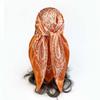 90cm Silk Scarf Ladies Large Square Scarf New Cashew Printed Turban Shawl Silk Scarf Silk Scarf Ladies Fashion