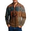 Men'S Outdoor Zipper Long Sleeved Sportswear Casual Sweatshirt