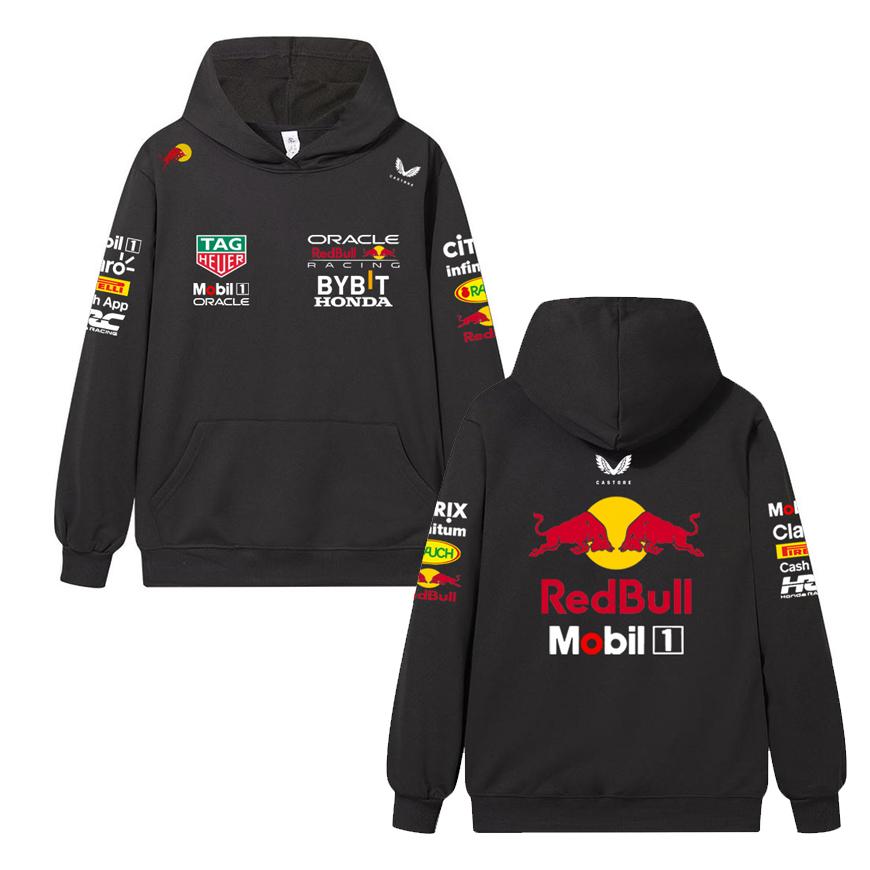 F1 Rennanzug, Red Bull Verstappen Team Uniform, Frühjahrs- und Herbst-Hoodie