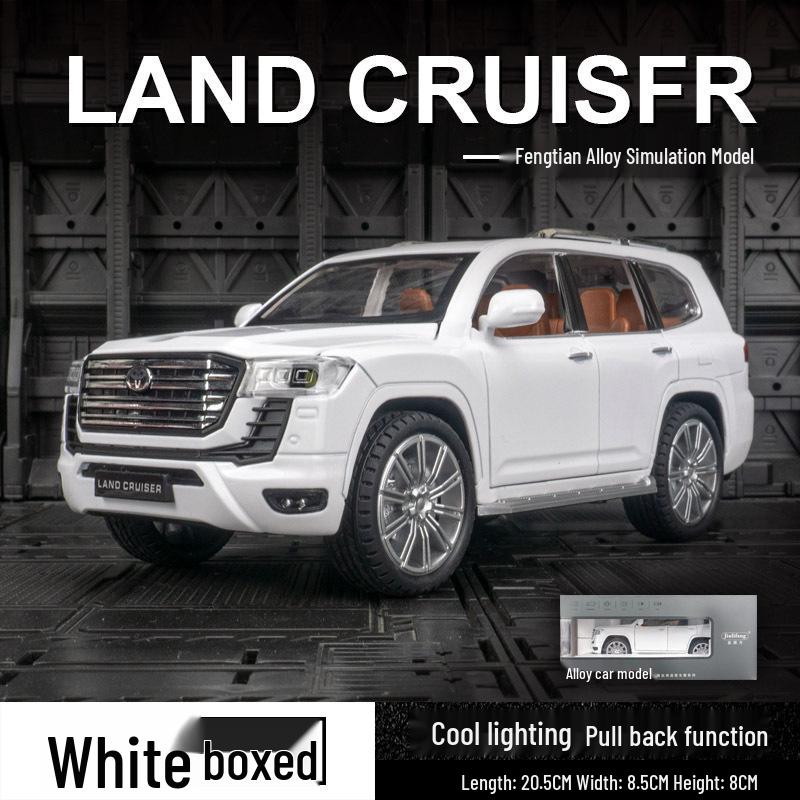 

Jinlifang 2022 Toyota Land Cruiser LC300 Сплав Внедорожная Модель 1:200