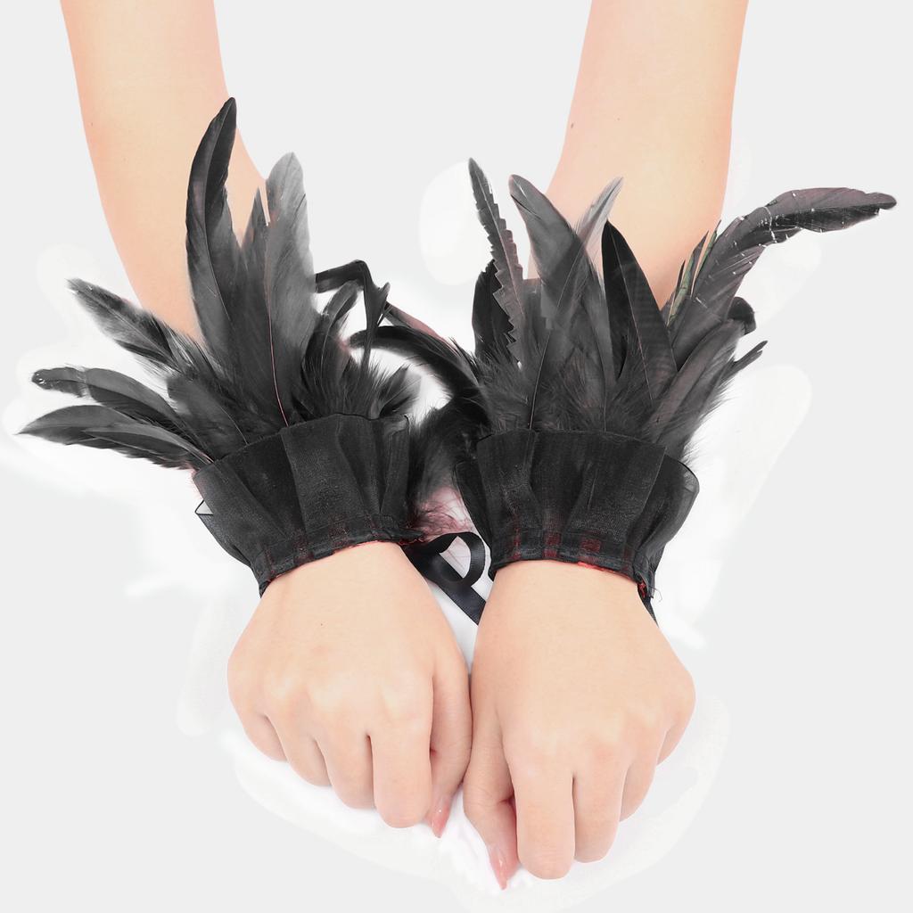 Chiffon Gauze, Feather Wristbands, Sleeve Shawls, Holiday Parties, Costume Parties, Performance Costumes, Ball Accessories, Halloween Costume Props