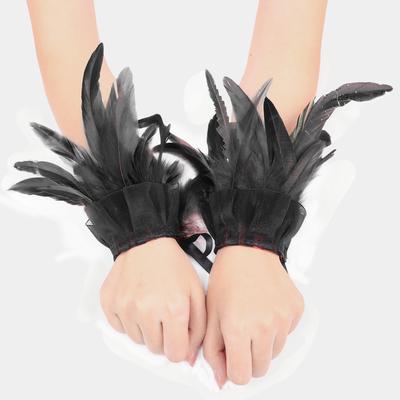 Chiffon Gauze, Feather Wristbands, Sleeve Shawls, Holiday Parties, Costume Parties, Performance Costumes, Ball Accessories, Halloween Costume Props