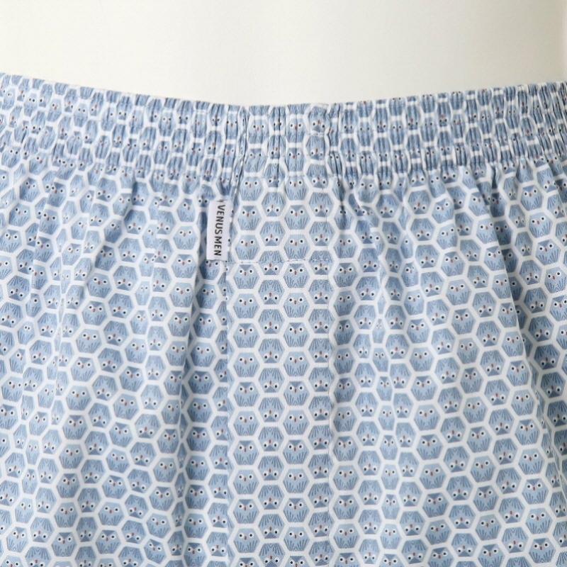 Venus Magic Trunk Owl Print Cotton 80s Vmp1943m