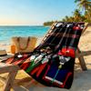 Incredibox Customized Name Beach Towel Super Soft & Absorbent Ideal for Travel Outdoor Swim Pool Yoga Surf Camping Hiking Gym Gift Holiday
