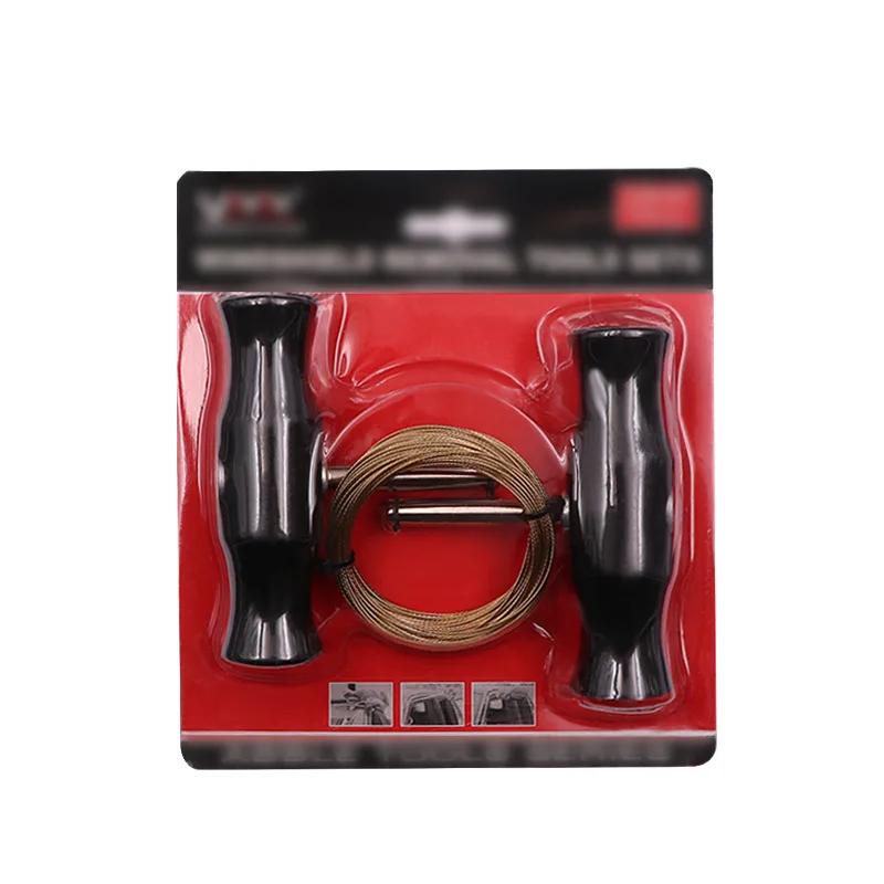 

Professional Windshield Removal Tool Kit - High-Strength 22m Cutting Wire with Anti-Slip Ergonomic Handles чёрный