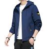 Spring Jacket Men's Hooded Jacket Men's Youth Korean Fashion Leisure Sports Jacket