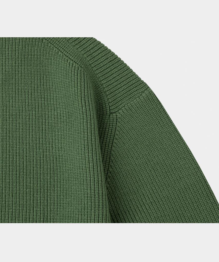 LETTERCOMO Essential Hazzi Round Knit Green