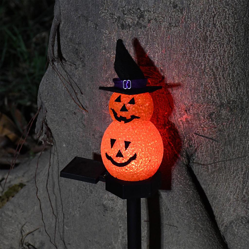 Halloween Path Lights Outdoor Decoration, Garden Stake Lights, Waterproof LED Walkway Lights For Outdoor Patio Yard Halloween Decoration